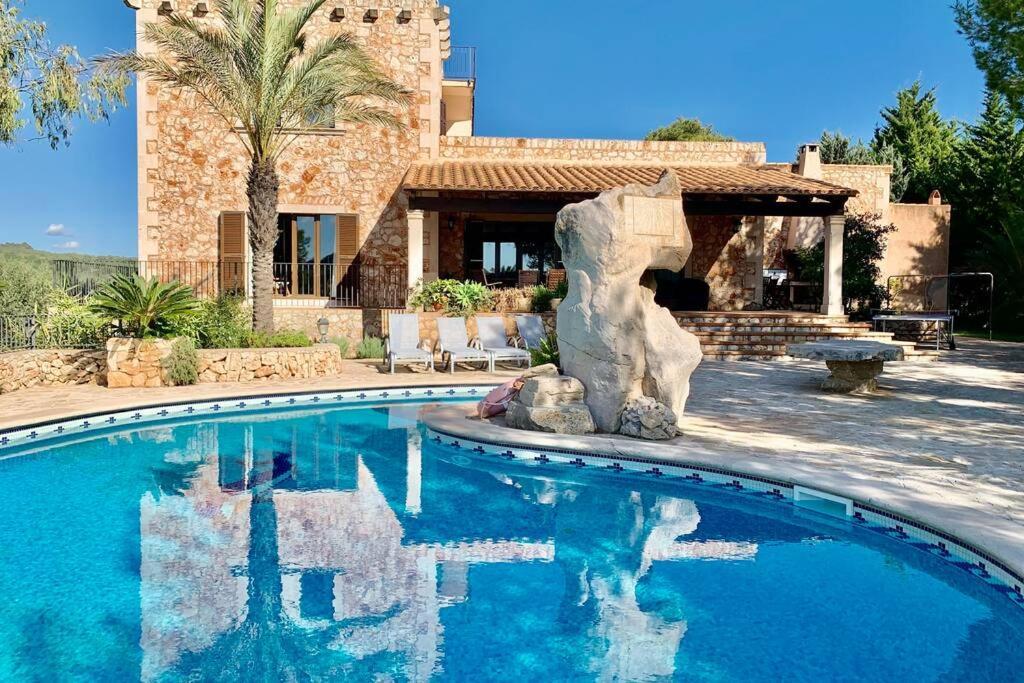 Es Castell De Ca N'Alou De Ses Cases Noves S'Horta Bagian luar foto