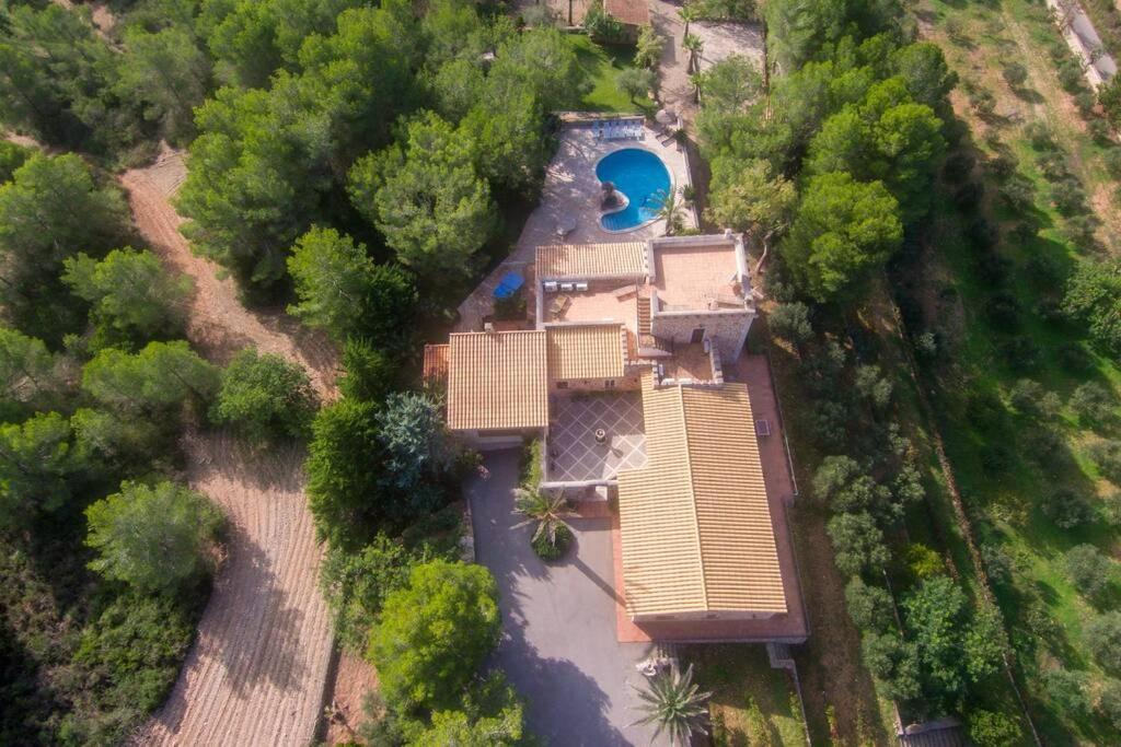 Es Castell De Ca N'Alou De Ses Cases Noves S'Horta Bagian luar foto